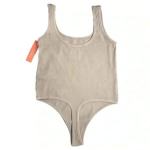 Colsie Women's Seamless Ribbed Bodysuit